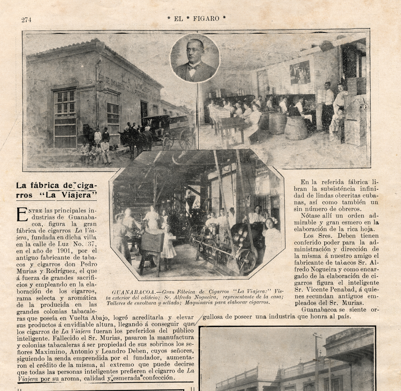 La Viajera en 1911